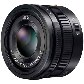 【美品】LEICA 単焦点レンズ 9mm F1.7 撥水レンズプロテクター付き 明るくて寄れる広角単焦点！LEICA DG SUMMILUX 9mm/F1.7 ASPH